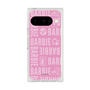 プレミアムスクエアケース［ Barbie - ロゴパターン3 ］