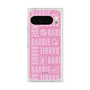 プレミアムスクエアケース［ Barbie - ロゴパターン3 ］