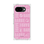 プレミアムスクエアケース［ Barbie - ロゴパターン3 ］