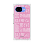プレミアムスクエアケース［ Barbie - ロゴパターン3 ］