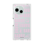 プレミアムスクエアケース［ Barbie - ロゴパターン3 - クリア ］