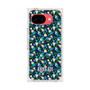プレミアムスクエアケース［ ANNA SUI - HEARTS VINE - BLUE ］