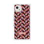 プレミアムスクエアケース［ ANNA SUI - HEARTS VINE - PINK ］