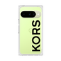 プレミアムスクエアケース［ MICHAEL KORS - Logo - Black ］