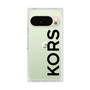 プレミアムスクエアケース［ MICHAEL KORS - Logo - Black ］