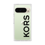 プレミアムスクエアケース［ MICHAEL KORS - Logo - Black ］