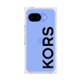 プレミアムスクエアケース［ MICHAEL KORS - Logo - Black ］