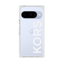 プレミアムスクエアケース［ MICHAEL KORS - Logo - White ］