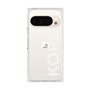 プレミアムスクエアケース［ MICHAEL KORS - Logo - White ］