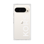 プレミアムスクエアケース［ MICHAEL KORS - Logo - White ］