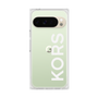 プレミアムスクエアケース［ MICHAEL KORS - Logo - White ］