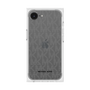 プレミアムスクエアケース［ MICHAEL KORS - Signiture - Clear Black ］