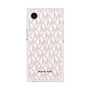 プレミアムスクエアケース［ MICHAEL KORS - Signiture - Clear Black ］