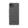 プレミアムスクエアケース［ MICHAEL KORS - Signiture - Clear Black ］