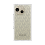 プレミアムスクエアケース［ MICHAEL KORS - Signiture - Clear Black ］
