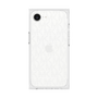 プレミアムスクエアケース［ MICHAEL KORS - Signiture - Clear White ］