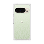 プレミアムスクエアケース［ MICHAEL KORS - Signiture - Clear White ］
