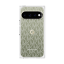 プレミアムスクエアケース［ MICHAEL KORS - Signiture - Clear White ］