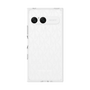 プレミアムスクエアケース［ MICHAEL KORS - Signiture - Clear White ］