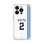 プレミアムスクエアケース［ 埼玉西武ライオンズ- #2 SAITO - ホーム ］