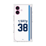 プレミアムスクエアケース［ 埼玉西武ライオンズ- #38 T.SATO - ホーム ］