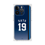 プレミアムスクエアケース［ 埼玉西武ライオンズ- #19 SATO - ビジター ］