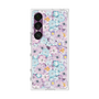 プレミアムスクエアケース［ 日比谷花壇 - HarmonyinBloom - パープル ］