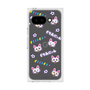 プレミアムスクエアケース［ クリアソン新宿 - くりあにゃん - 総柄 ］