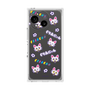 プレミアムスクエアケース［ クリアソン新宿 - くりあにゃん - 総柄 ］