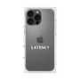 プレミアムスクエアケース［ LATENCY - Logotype - Clear ］