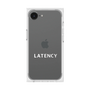 プレミアムスクエアケース［ LATENCY - Logotype - Clear ］