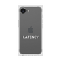 プレミアムスクエアケース［ LATENCY - Logotype - Clear ］