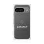 プレミアムスクエアケース［ LATENCY - Logotype - Clear ］