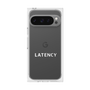 プレミアムスクエアケース［ LATENCY - Logotype - Clear ］