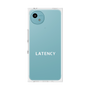 プレミアムスクエアケース［ LATENCY - Logotype - Clear ］