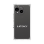 プレミアムスクエアケース［ LATENCY - Logotype - Clear ］