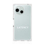 プレミアムスクエアケース［ LATENCY - Logotype - Clear ］