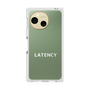 プレミアムスクエアケース［ LATENCY - Logotype - Clear ］