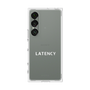 プレミアムスクエアケース［ LATENCY - Logotype - Clear ］