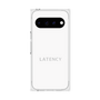 プレミアムスクエアケース［ LATENCY - Logotype - White ］