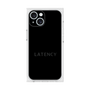 プレミアムスクエアケース［ LATENCY - Logotype - Black ］