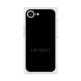 プレミアムスクエアケース［ LATENCY - Logotype - Black ］
