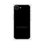 プレミアムスクエアケース［ LATENCY - Logotype - Black ］