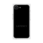 プレミアムスクエアケース［ LATENCY - Logotype - Black ］