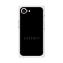 プレミアムスクエアケース［ LATENCY - Logotype - Black ］