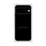 プレミアムスクエアケース［ LATENCY - Logotype - Black ］