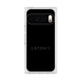 プレミアムスクエアケース［ LATENCY - Logotype - Black ］