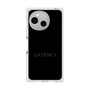 プレミアムスクエアケース［ LATENCY - Logotype - Black ］