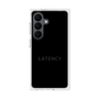 プレミアムスクエアケース［ LATENCY - Logotype - Black ］