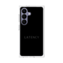 プレミアムスクエアケース［ LATENCY - Logotype - Black ］